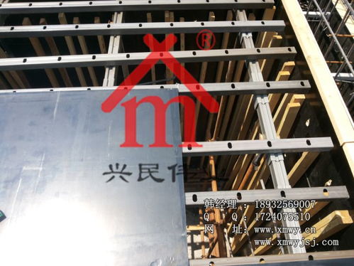 代替木方新型顶板建筑模板支撑钢背楞厂家